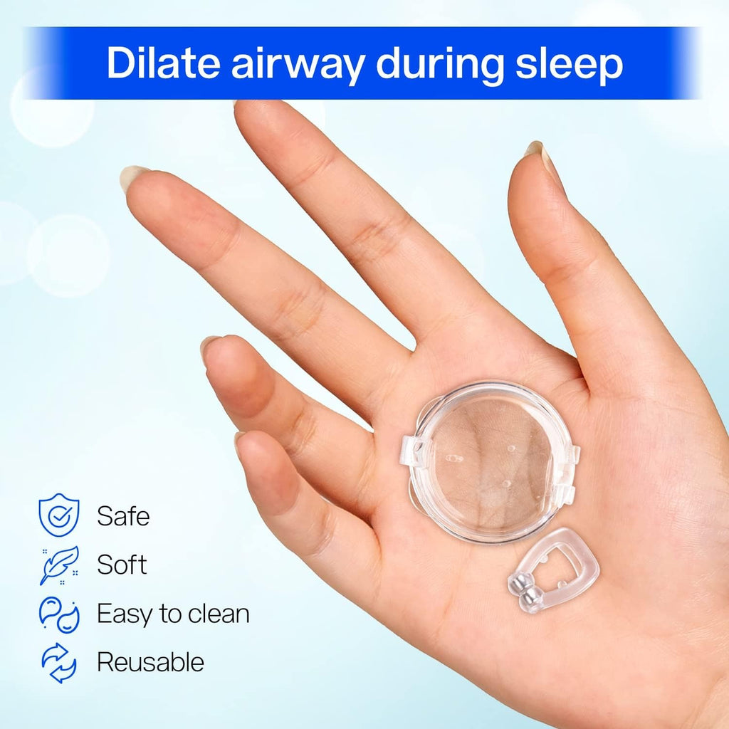 Silicone Magnetic Anti Snoring Nose Clip