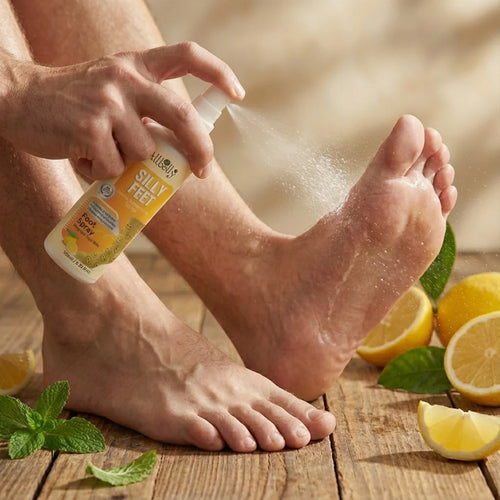 Allbelly Lemon Fresh Foot Spray | No Sweat. No Smell. Just Fresh Feet