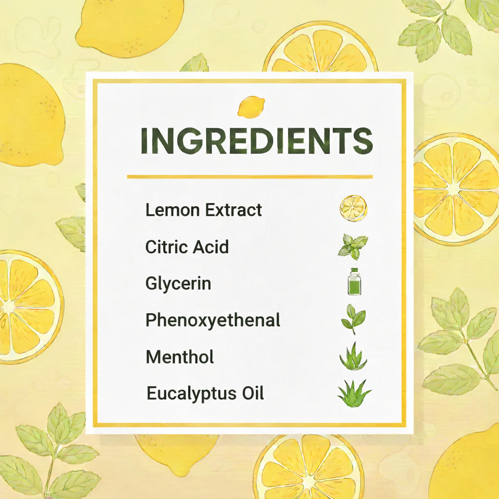 Allbelly Lemon Fresh Foot Spray | No Sweat. No Smell. Just Fresh Feet