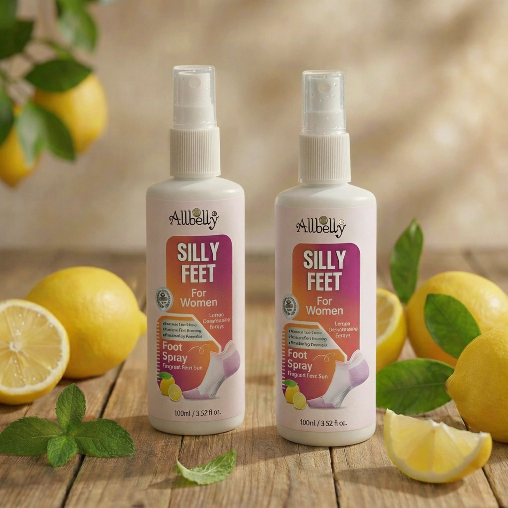 Allbelly Lemon Silly Feet Spray - Women