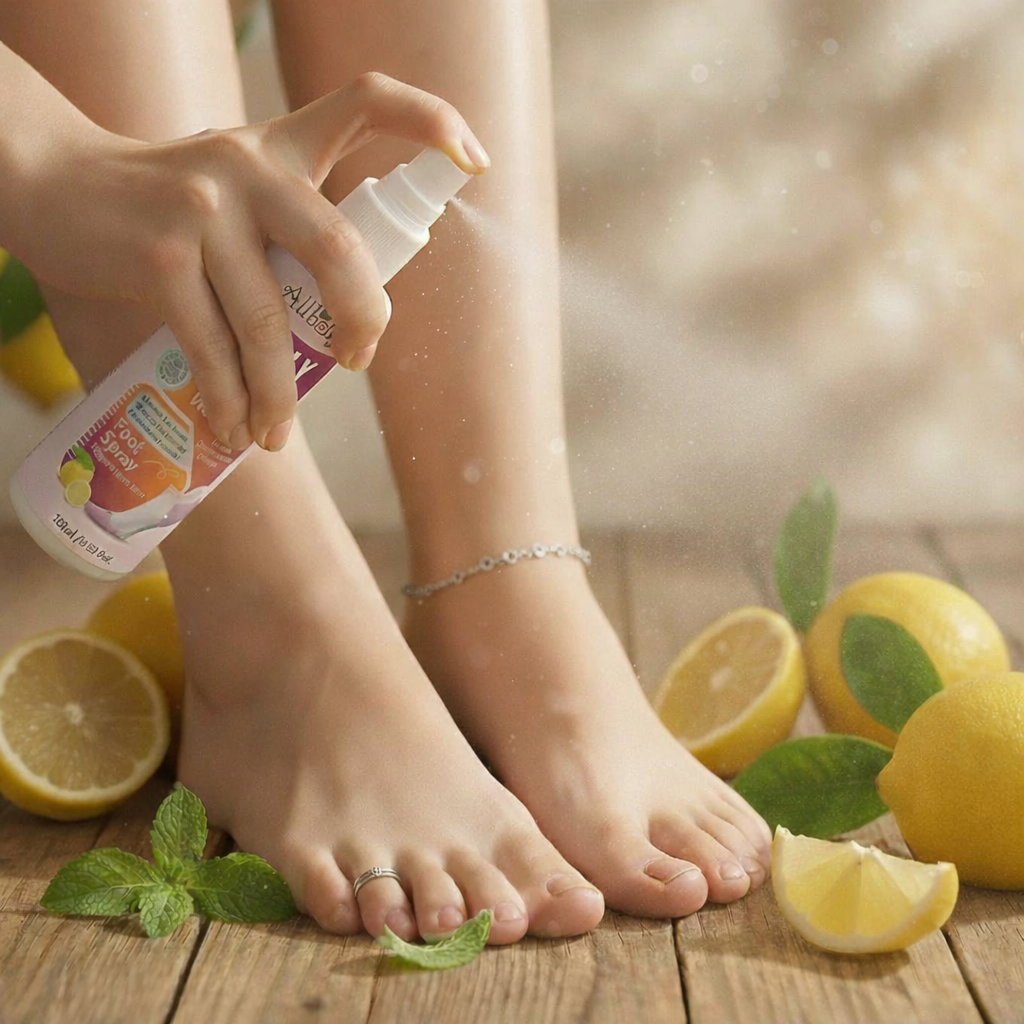 Allbelly Lemon Silly Feet Spray - Women