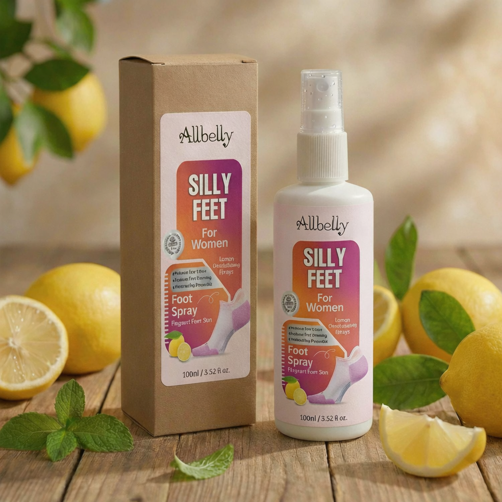 Allbelly Lemon Silly Feet Spray - Women
